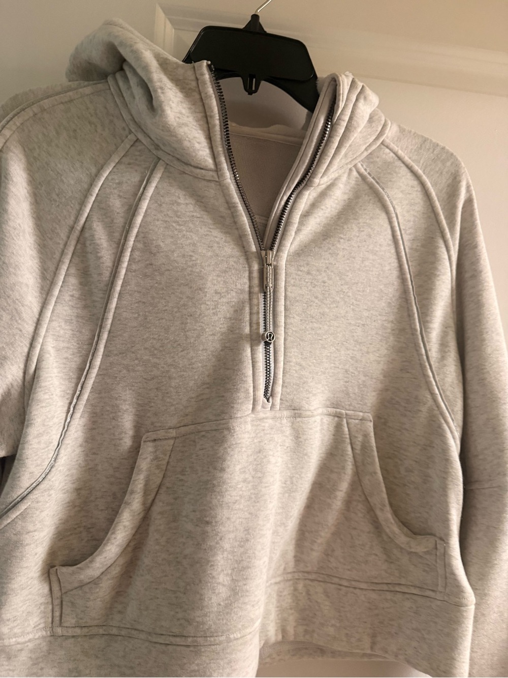 Lululemon Scuba Heathered Grey and Silver